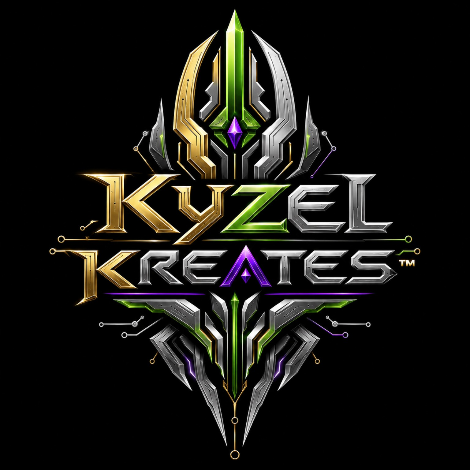 Kyzel Kreates™ personal logo